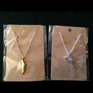 2 necklaces